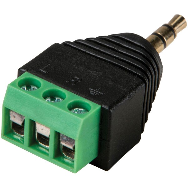 Main product image for 3.5mm Male to Screw Terminal Connector 090-110